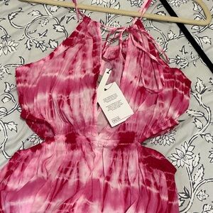 ASOS Fuchsia Tie-Dye dress
